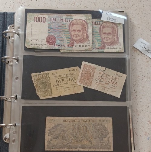 Lotto collezione banconote