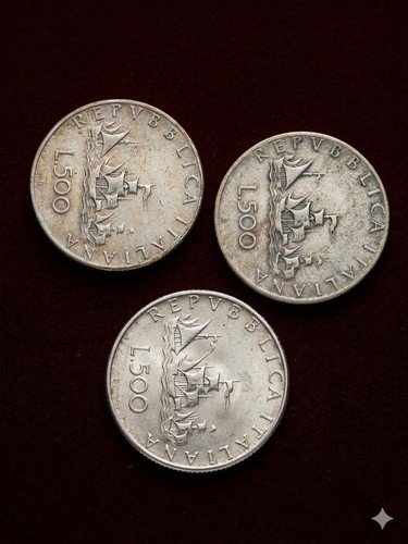 500 lire argento lotto 3 - di,