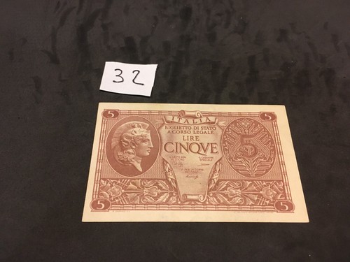 Regno italia lire impero - d'italia, 5