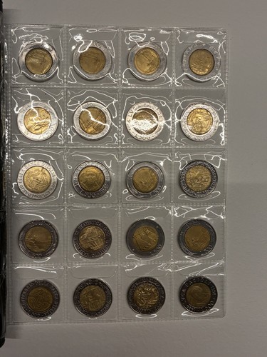 Lotto monete 500 - -,