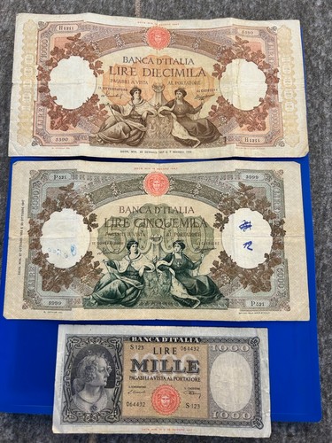 Lotto rare banconote - lotto,