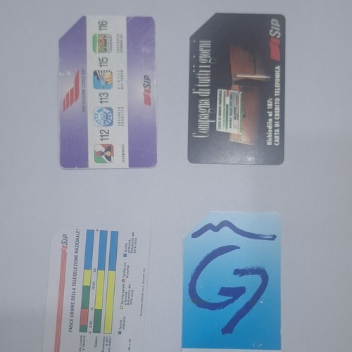 Sip lotto schede telefoniche - sip, a