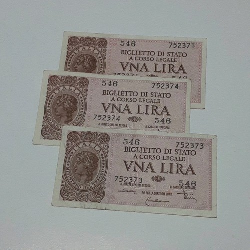 Lotto banconote italia 1 - lotto,