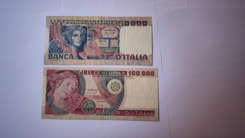 Lotto banconote 000 - 2,