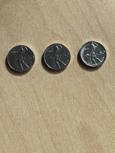 Lotto tre monete lire - lotto,