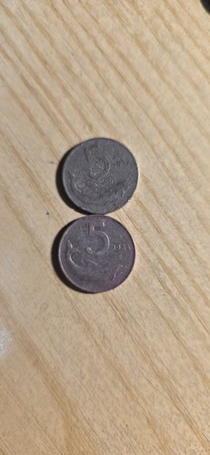 Lotto monete lire - 5,