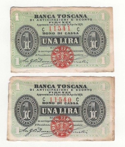 Lotto lira banca - x2,