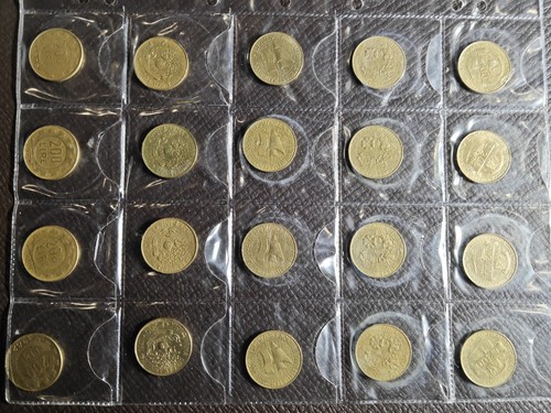 Lotto monete italiane 200 - , lire