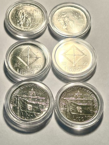 Lotto monete 100 lire - lotto,
