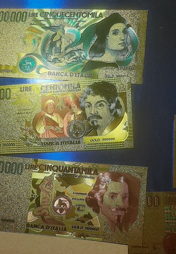 Lotto set banconote - banconote, lira