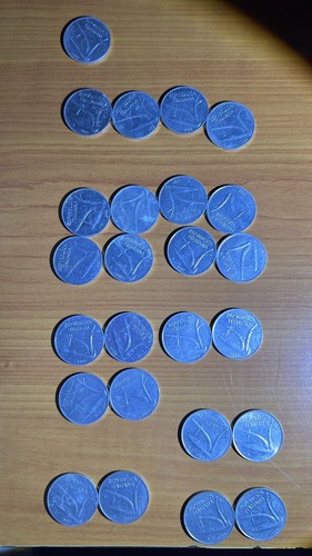 Super lotto 380 monete lire - lotto,