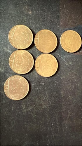 Lotto monete 200 500 - 31, 1000