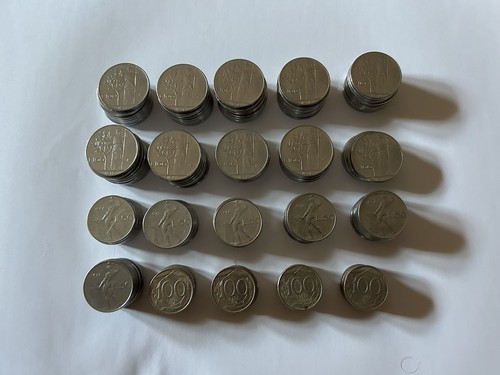 Lotto 194 monete 50 100 - 194, da