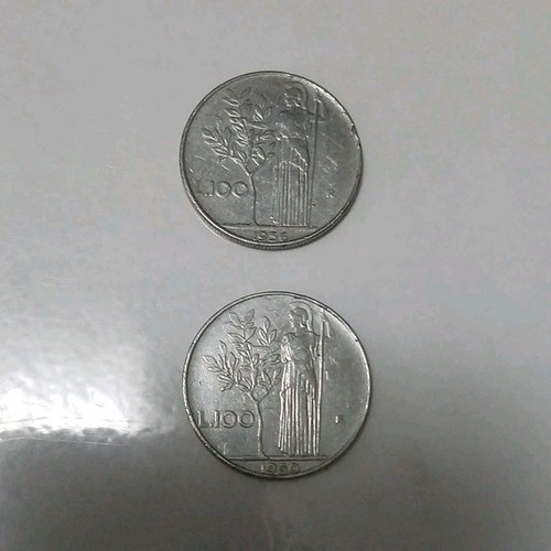 Lotto monete 100 lire - lotto, 2