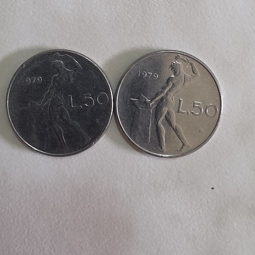 Lotto monete lire vulcano - monete,