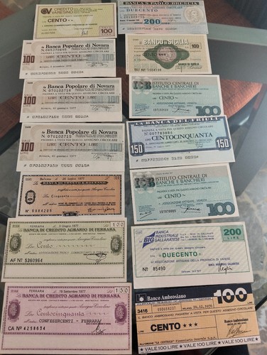 Lotto assegni circolari - di,