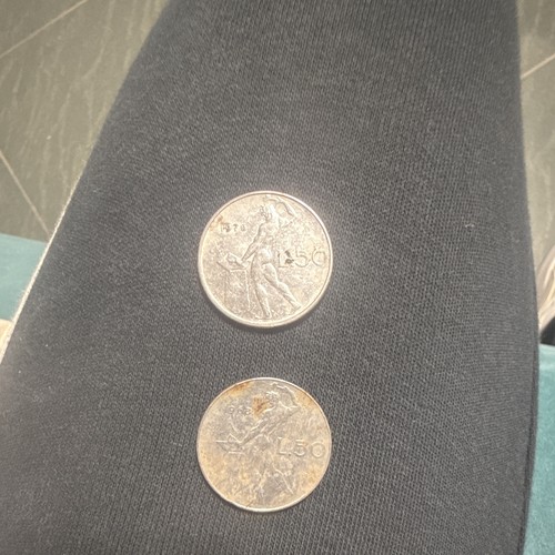Lotto monete lire vulcano - monete,