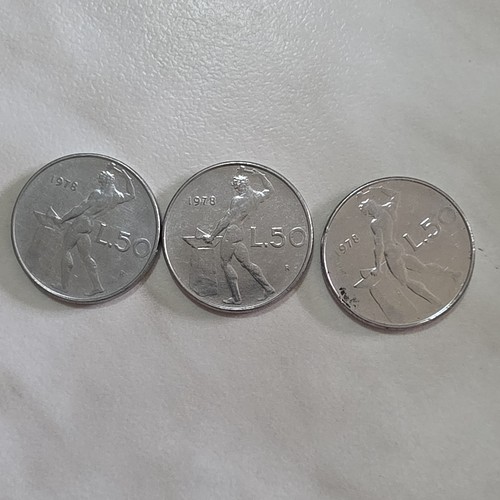 Lotto monete italia - lotto, 3
